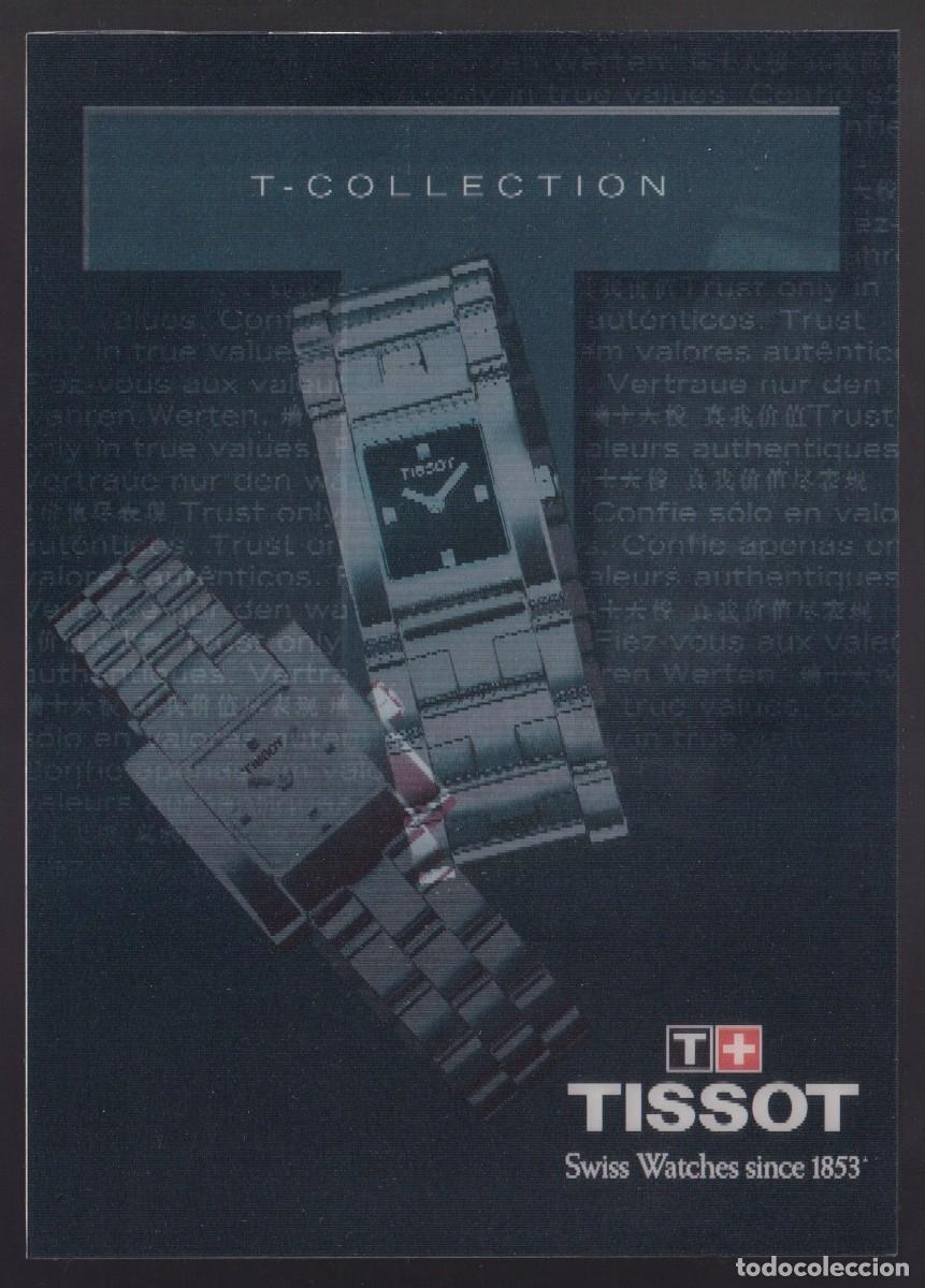 Postkarten: Postal 3D. *Tissot - Swiss Watches since 1853* Nueva.