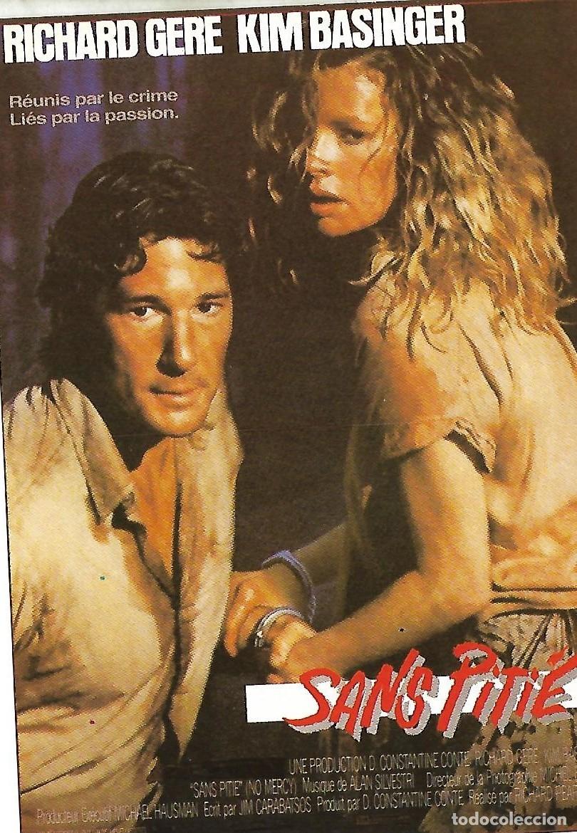 Cartes Postales: Postal publicitaria pelicula &rdquo;SANS PITIE&rdquo;