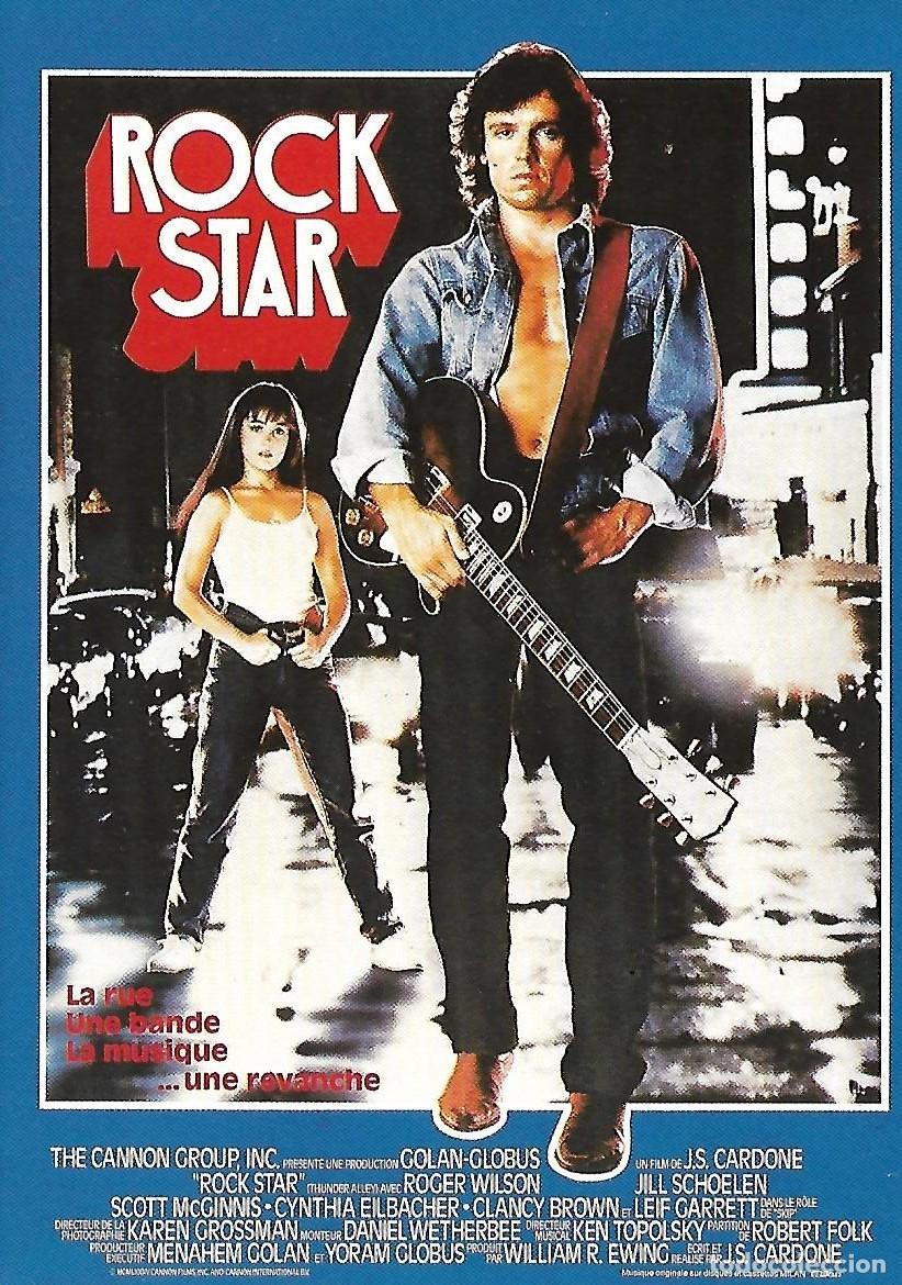 Cartes Postales: Postal publicitaria pelicula &rdquo;ROCK STAR&rdquo;