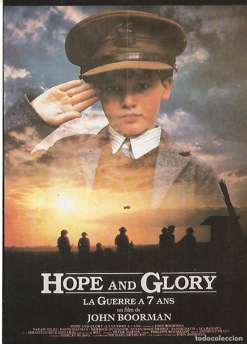 Cartes Postales: Postal publicitaria pelicula &rdquo;HOPE AND GLORY&rdquo;