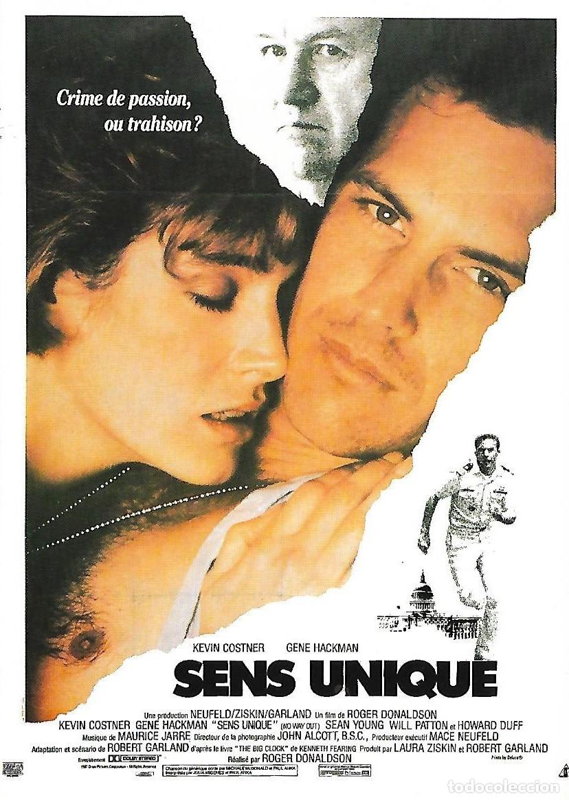 Cartes Postales: Postal publicitaria pelicula &rdquo;SANS UNIQUE&rdquo;