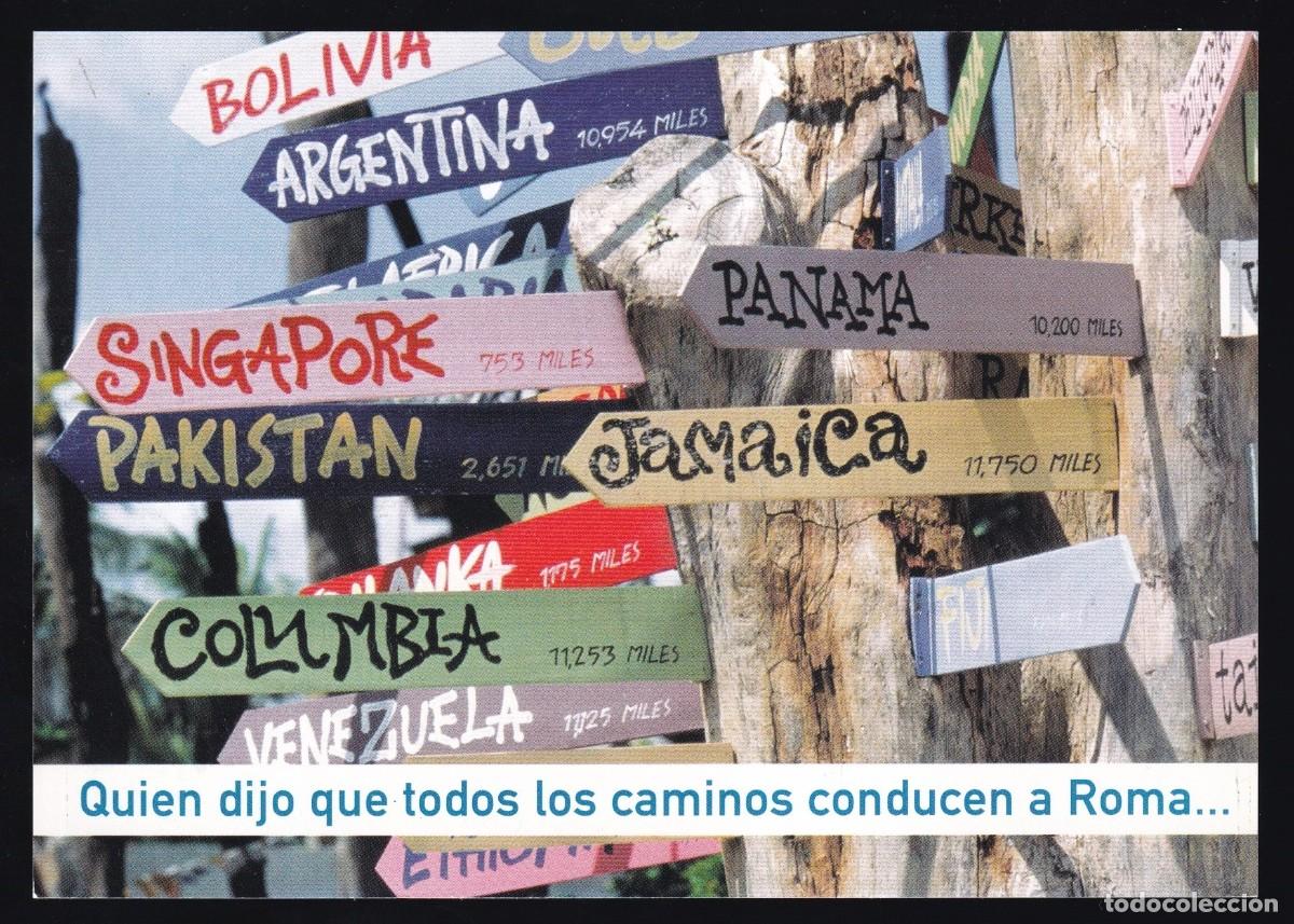 Cartes Postales: *Travel Club* Circulada.