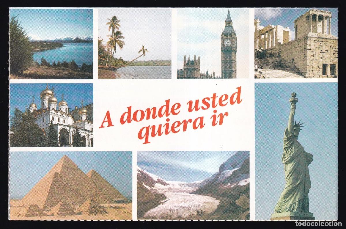 Cartes Postales: Ediciones *Salvat* Respuesta comercial tr&iacute;ptica. Meds: 100x155 mms. Nueva.