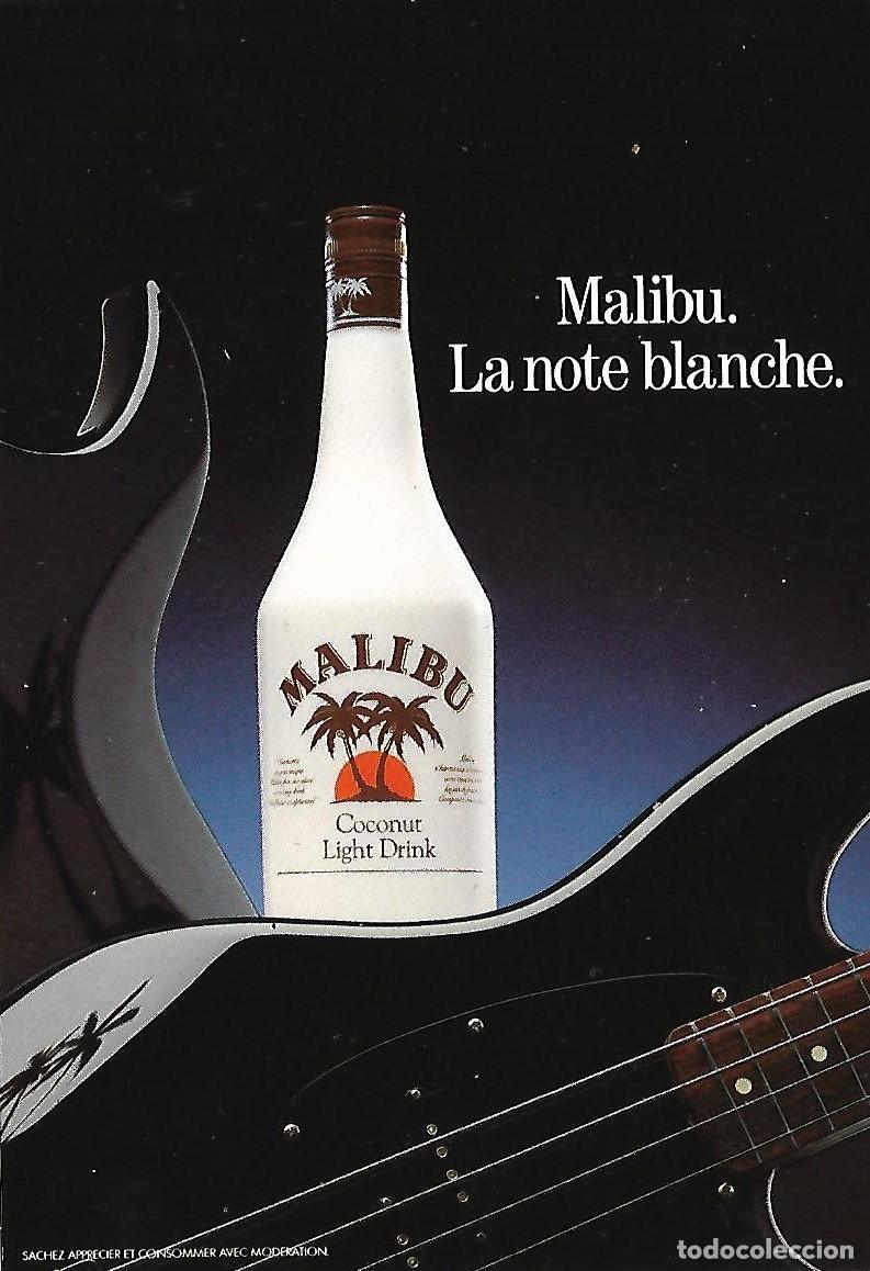 Postales: Postal publicitaria &rdquo;MALIBU&rdquo; - Foto 1
