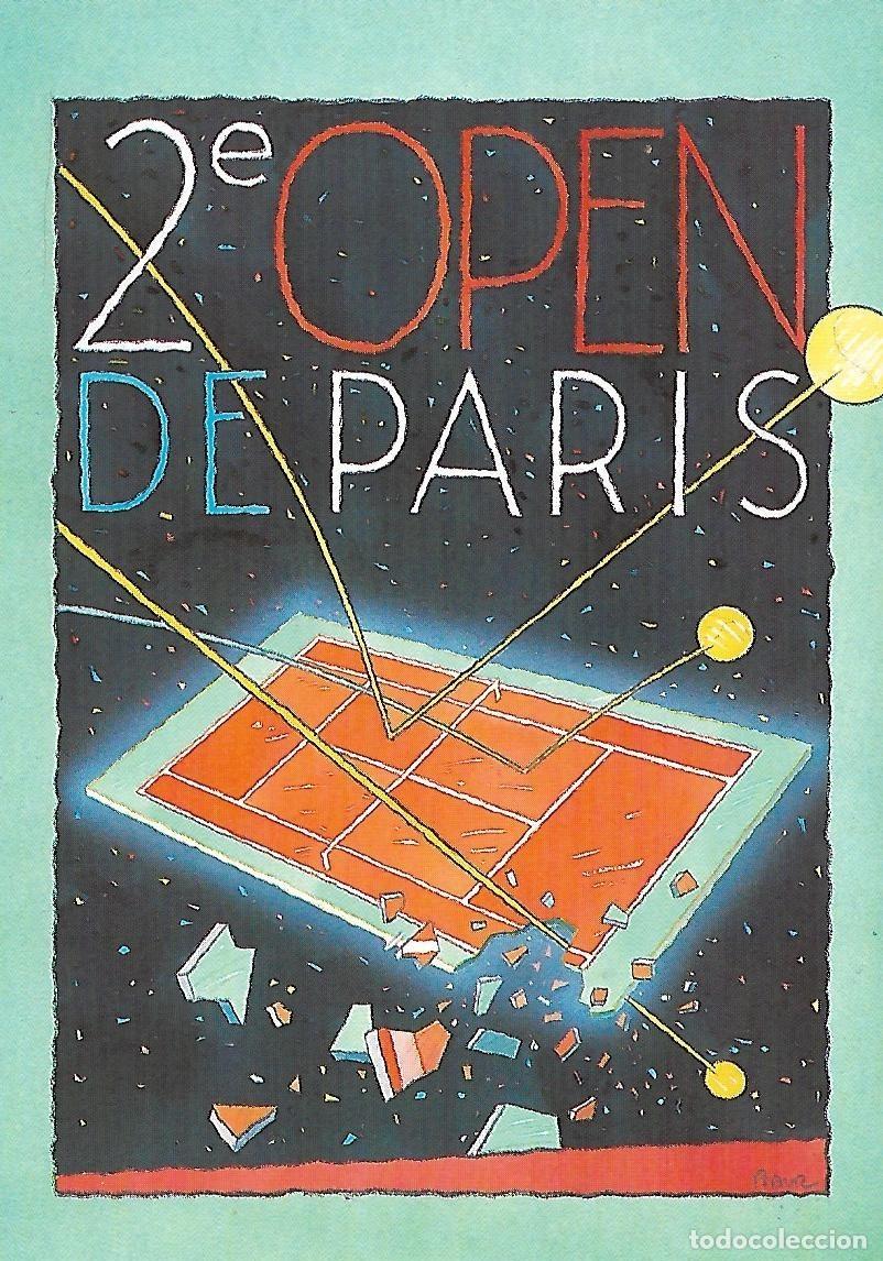 Postales: Postal publicitaria &rdquo;2e OPEN DE PARIS&rdquo; - Foto 1