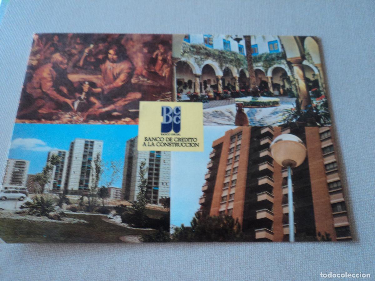 Cartes Postales: banco de credito a la construccion, circulada 1980