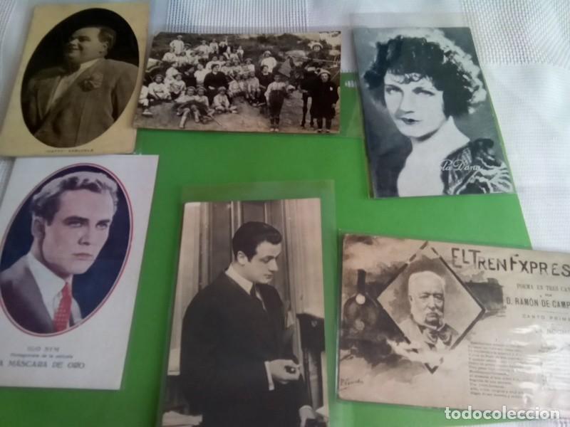 Postales: LOTE DE 6 POSTALES ARTISTICAS , ANTIGUAS - Foto 2