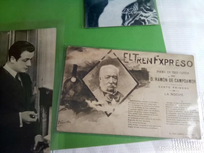 Postales: LOTE DE 6 POSTALES ARTISTICAS , ANTIGUAS - Foto 5