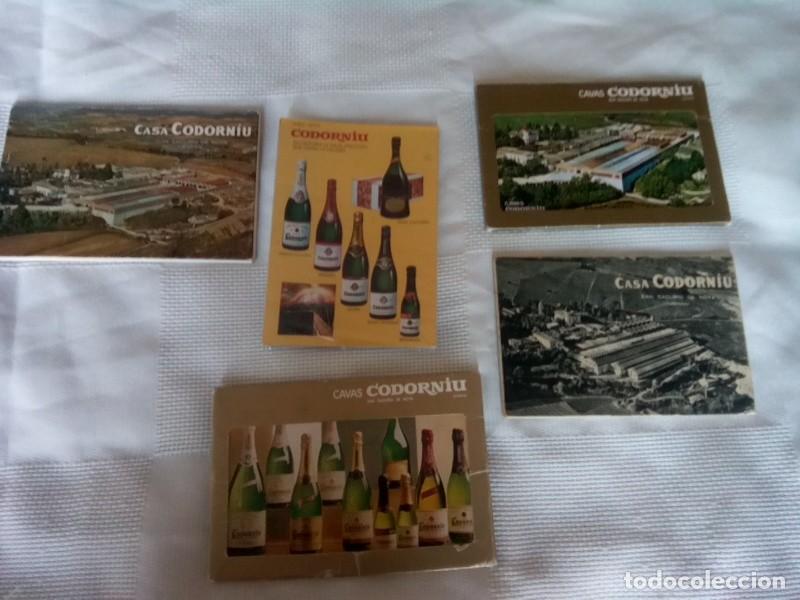 Postales: CAVAS CODORNIU COLECCION COMPLETA DE POSTALES 5 LIBRITOS DIFERENTES - Foto 2