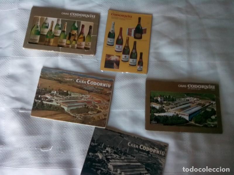 Postales: CAVAS CODORNIU COLECCION COMPLETA DE POSTALES 5 LIBRITOS DIFERENTES - Foto 9