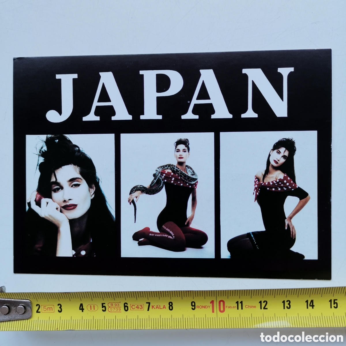 postal de la marca de ropa japan, 1980s 1990s m - Buy Antique advertising  postcards on todocoleccion