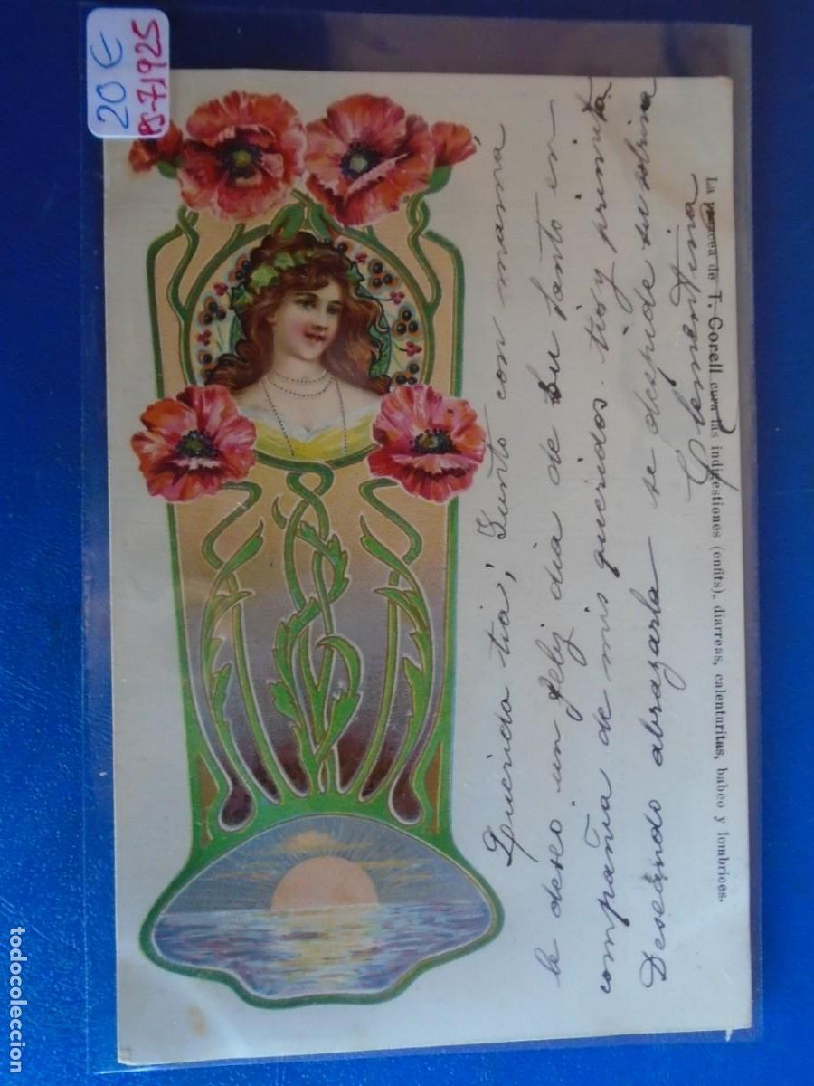 Postales: (PS-71925)POSTAL PUBLICITARIA PANACEA T.CORELL - Foto 1