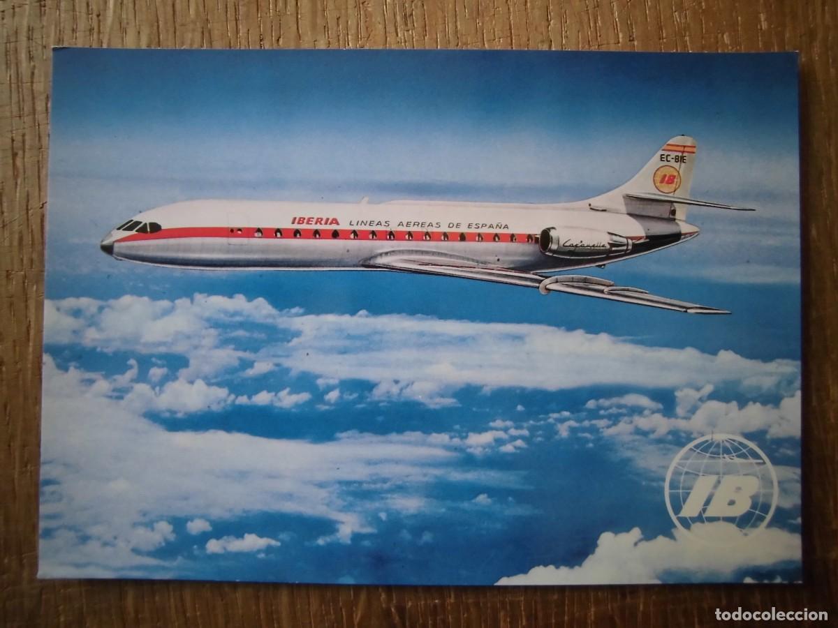 Postales: POSTAL IBERIA CARAVELLE X-R - Foto 1