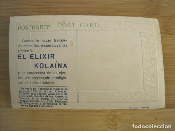 Postales: PUBLICIDAD ELIXIR KOLAINA-POSTAL ANTIGUA-(100.230) - Foto 4