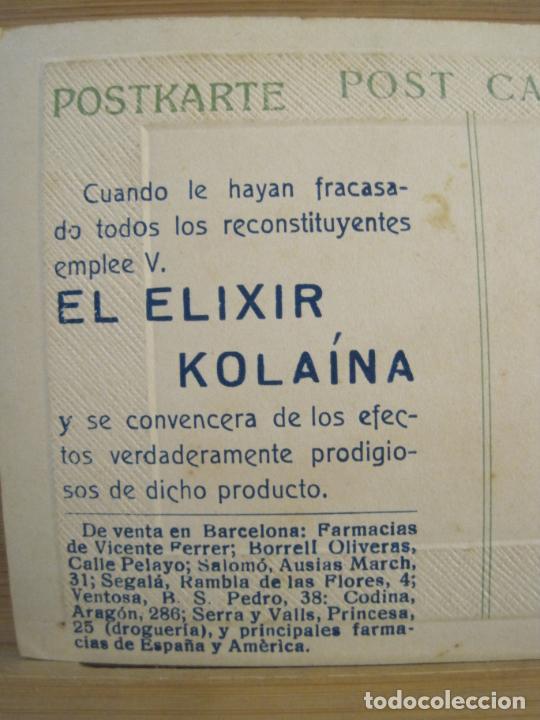 Postales: PUBLICIDAD ELIXIR KOLAINA-POSTAL ANTIGUA-(100.230) - Foto 5