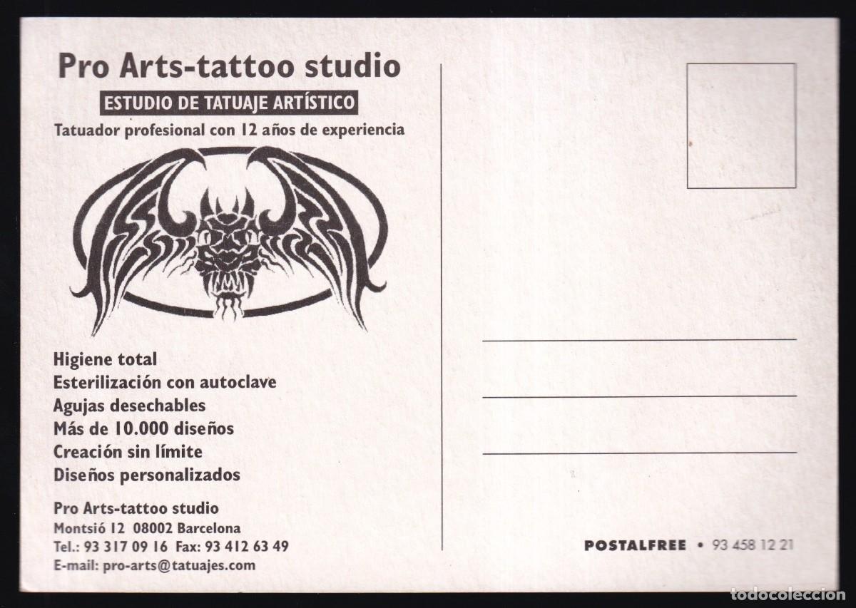 Postales: Barcelona. *3rd Tattoo Show 1998* Nueva. - Foto 2