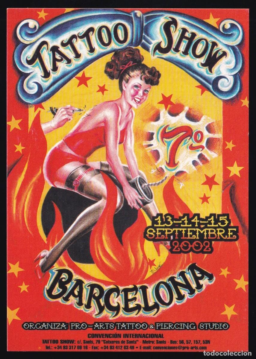 Postales: Barcelona. *Tattoo Show 2002* Nueva. - Foto 1
