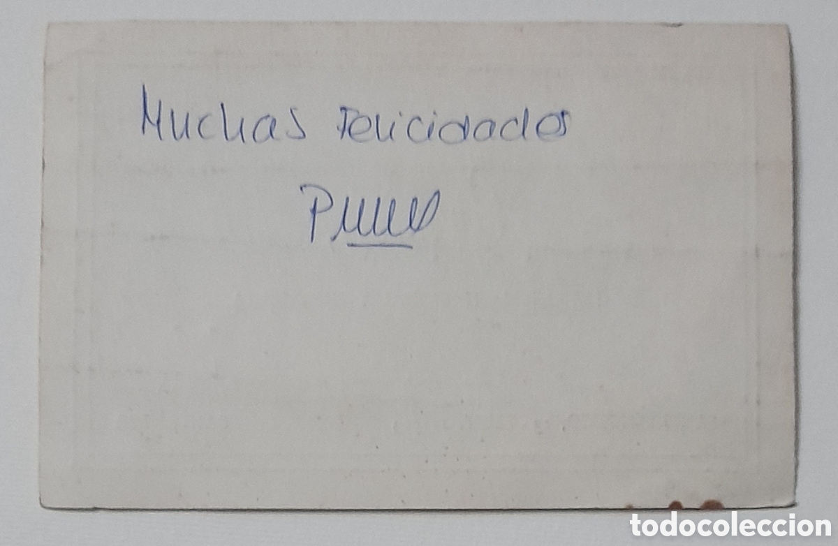 Postales: SANTANDER. Tarjeta de perfumeria G&Uuml;EZMES - Foto 2