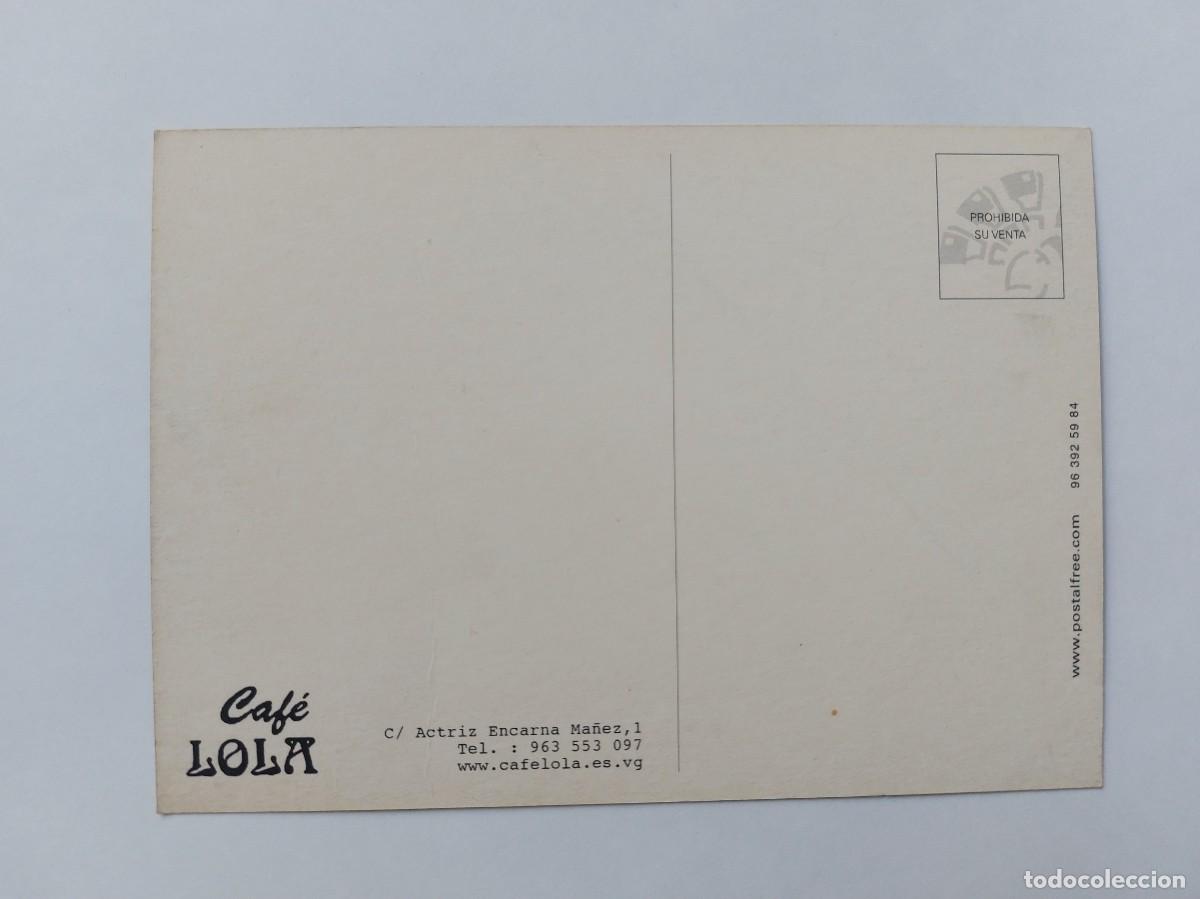 Postales: POSTAL PUBLICITARIA - CAFE LOLA - Foto 2