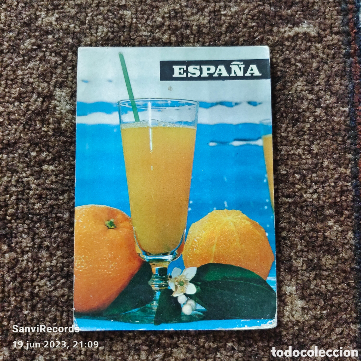 Postais: POSTAL: NARANJA, ESPA&Ntilde;A
