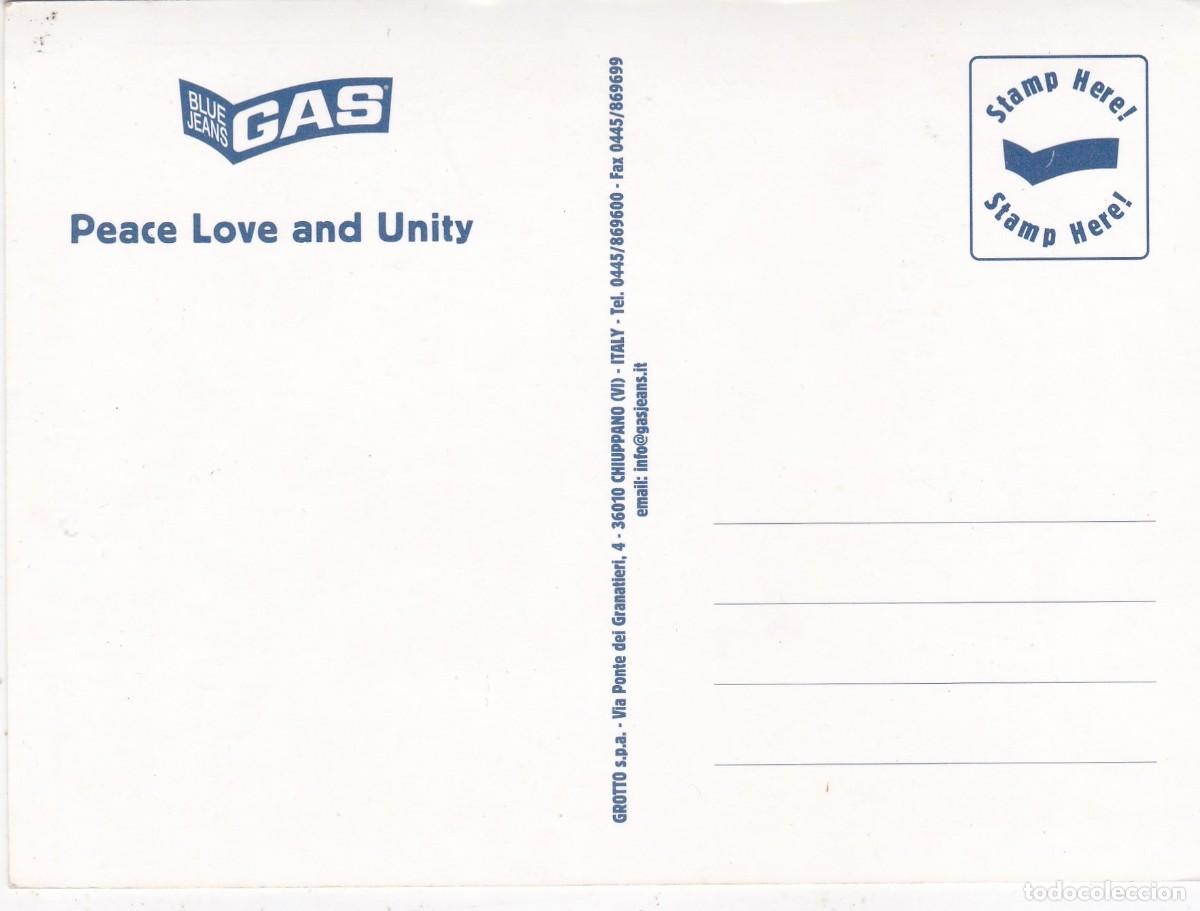 Postales: BLUE JEANS GAS (ITALIA) - Foto 2