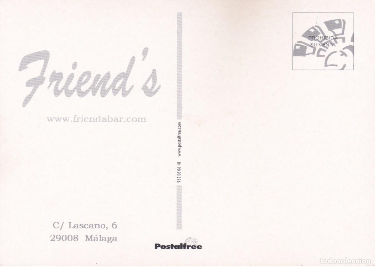 Postales: FRIENDS BAR (MALAGA) - POSTALFREE - Foto 2