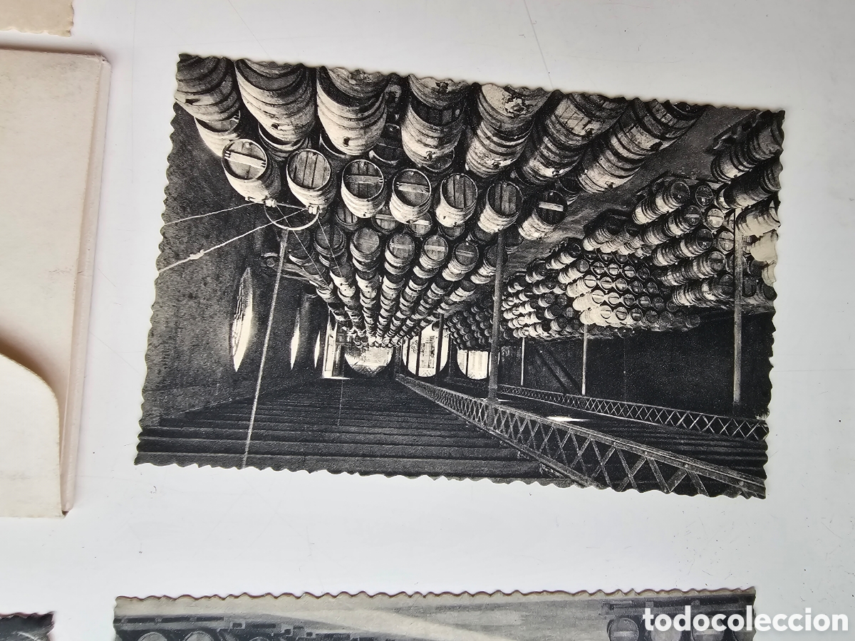 Postales: &Aacute;lbum de 10 postales de las Cavas Codorniu de 1960 - Foto 9