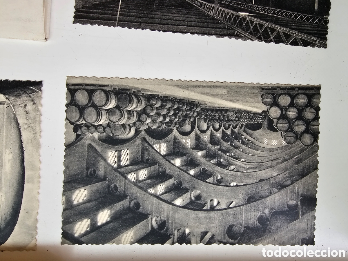 Postales: &Aacute;lbum de 10 postales de las Cavas Codorniu de 1960 - Foto 10