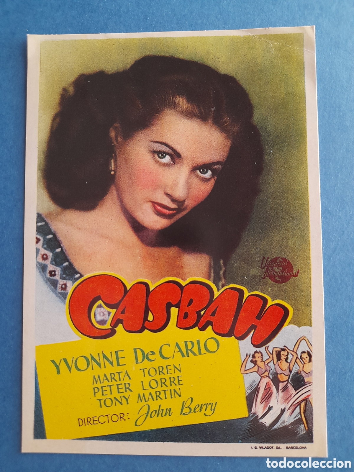 Postales: Postal cine Casbah - Foto 1