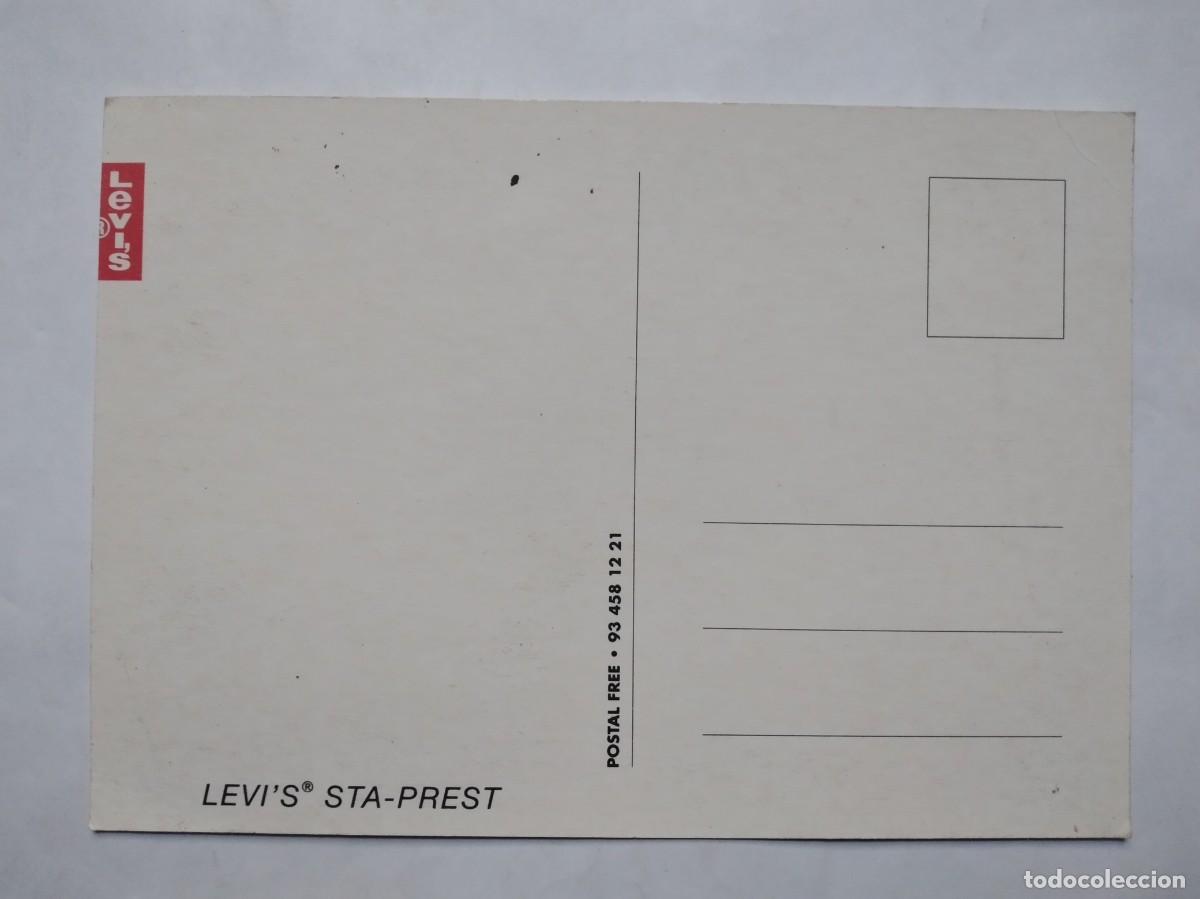 Postales: WANTED FLAT ERIC DE LEVI&acute;S TARJETA POSTAL PUBLICIDAD LEVIS - Foto 2