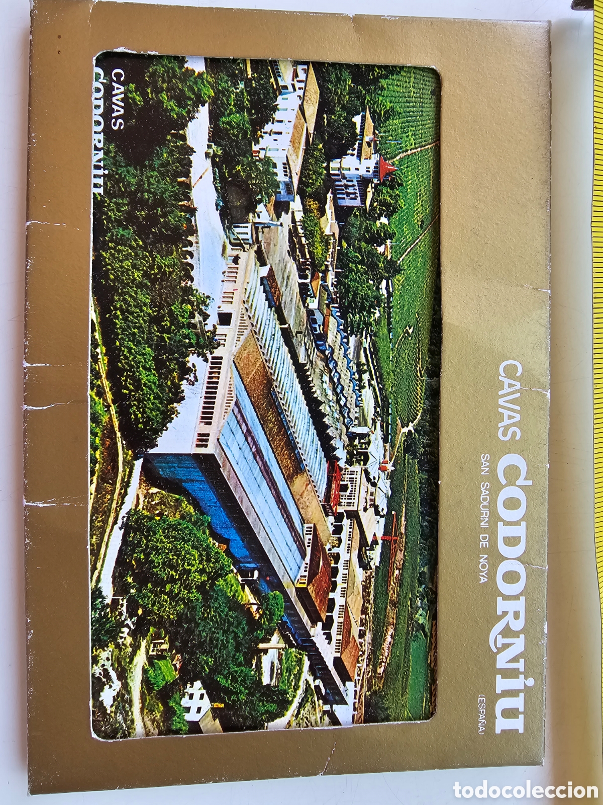 Postales: &Aacute;lbum de 9 postales de las cavas Codorniu de 1983 - Foto 5