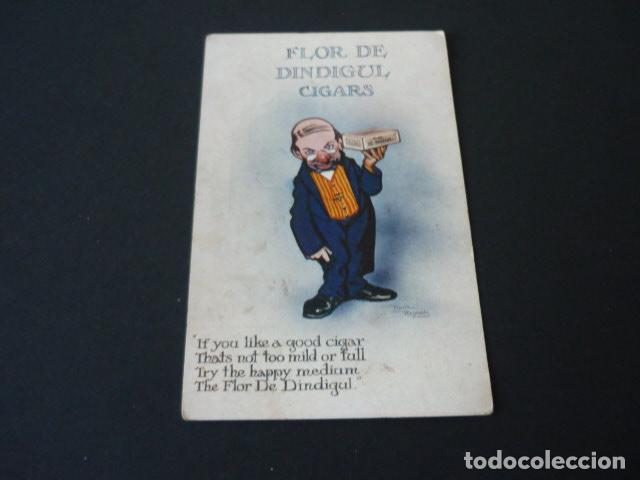Postales: FLOR DE DINDIGUL CIGARROS POSTAL PUBLICITARIA - Foto 1