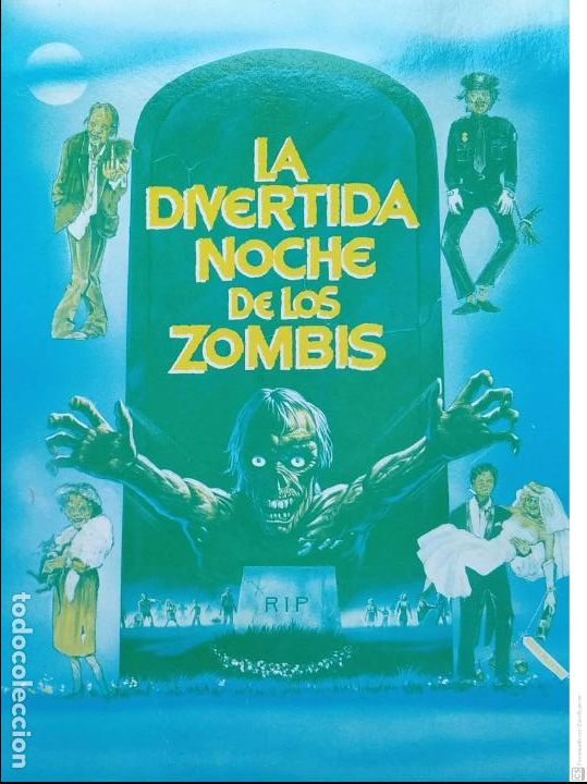 Postales: Publicidad. La Divertida noche de los Zombis de Lauren Films. Nueva. Color