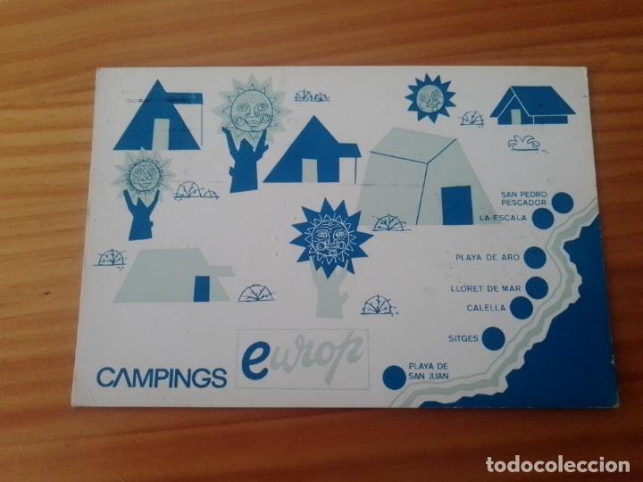 Postkarten: Campings Europ, Costa Brava