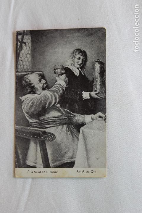 Postales: POSTAL CHOCOLATES AMATLLER MARCA LUNA THOMAS A LA SALUD DE UNO MISMO POR WITT