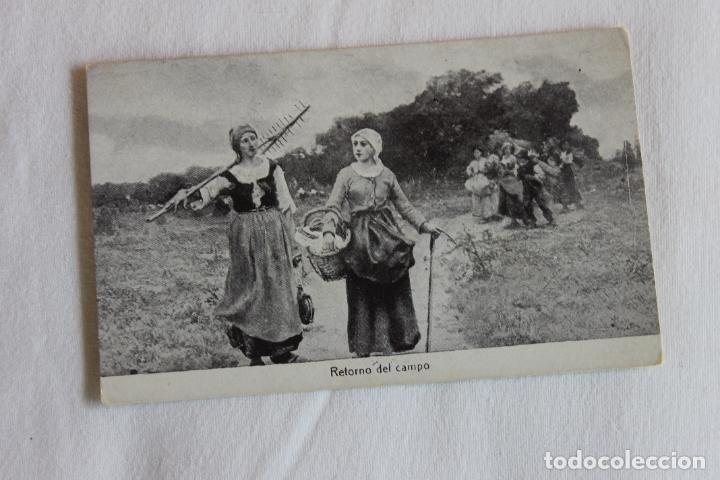 Postales: POSTAL CHOCOLATES AMATLLER MARCA LUNA THOMAS RETORNO DEL CAMPO