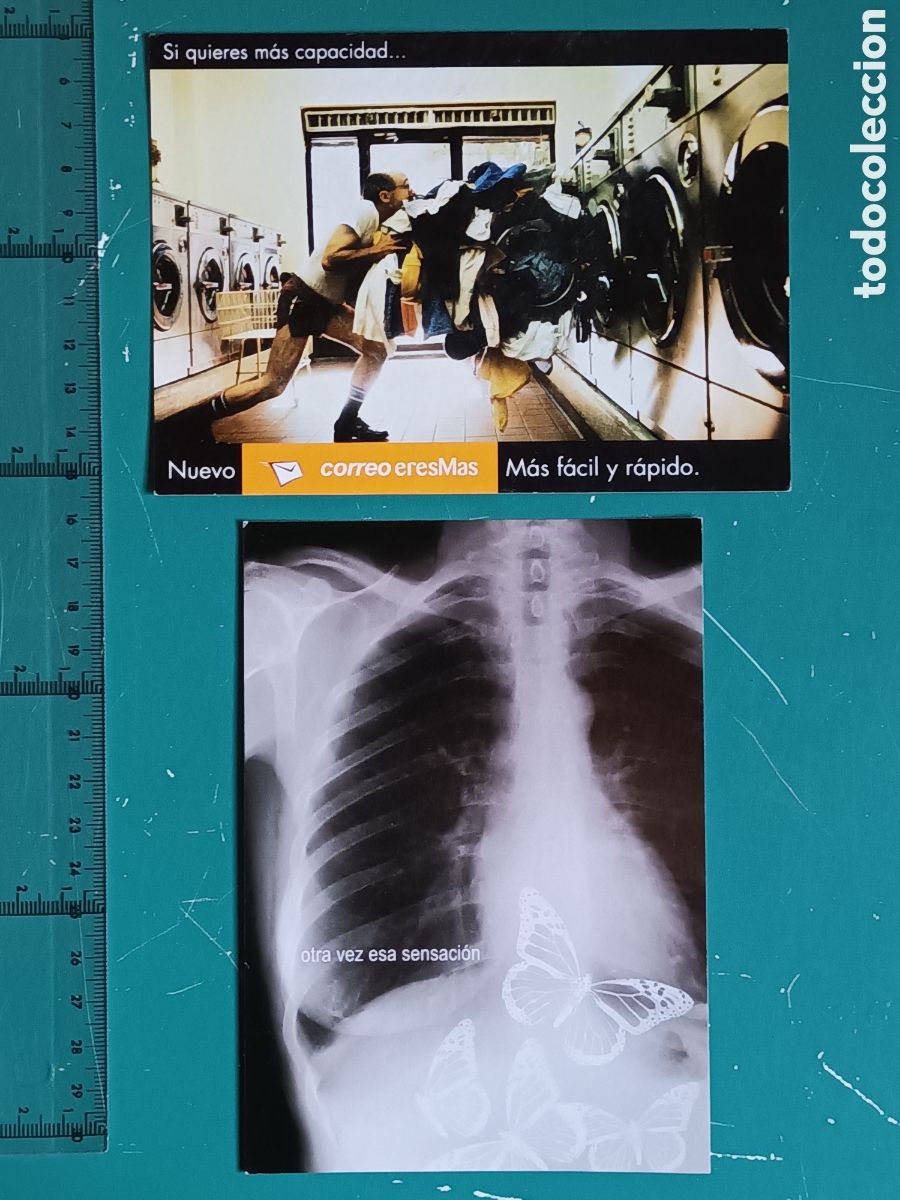 Cartes Postales: Postales eresmas Auna Mas capacidad y Vodafone Vizzavi Rayos x