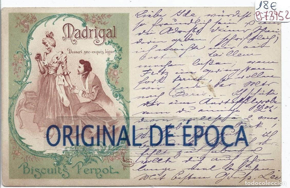 Postales: (PS-73952)POSTAL PUBLICITARIA BISCUITS PERNOT - Foto 1