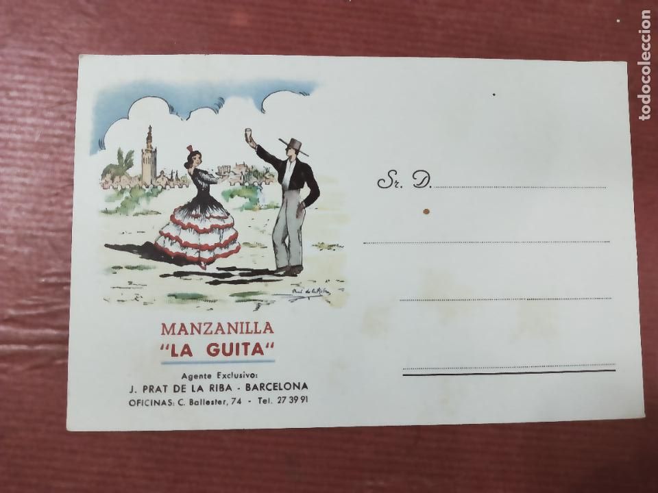 Postales: POSTAL MANZANILLA LA GUITA - Foto 1