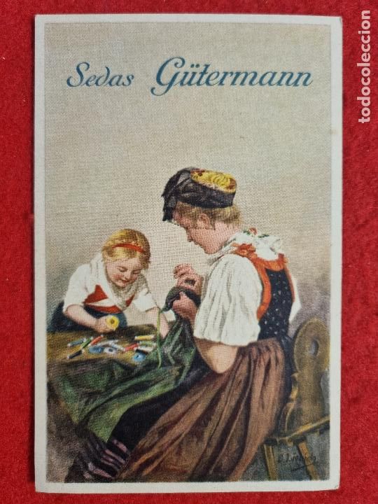 Cartes Postales: POSTAL PUBLICIDAD SEDAS GUTERMANN ORIGINAL P1403