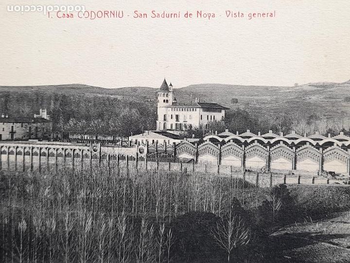 Postales: Casa Codorniu. San Sadurn&iacute; de Noya. Vista General. - Foto 2