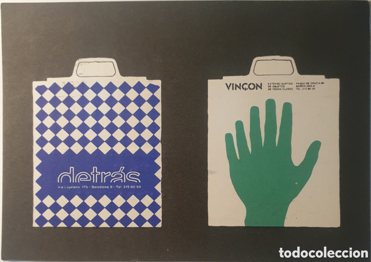 Postales: Postal Sala Vin&ccedil;on. Vin&ccedil;on y Detr&aacute;s 1975 - Foto 1