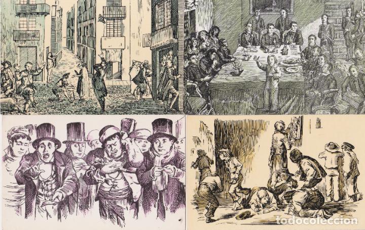 Postais: LOTERIA NACIONAL - CUADROS Y GRABADOS - EDITA S.N.L - SERIE B - 6 POSTALES