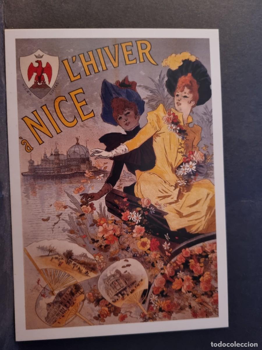 Postales: LOTE BELLE.-CARTEL POSTAL PUBLICIDAD NICE - Foto 1