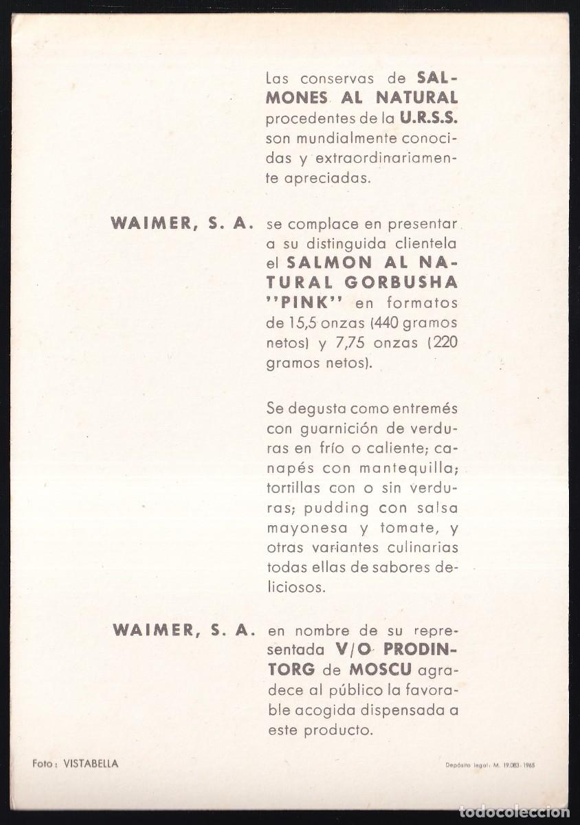Postales: *WAIMER, S.A. - Export-Import* Lote 4 diferentes. Nuevas - Foto 6
