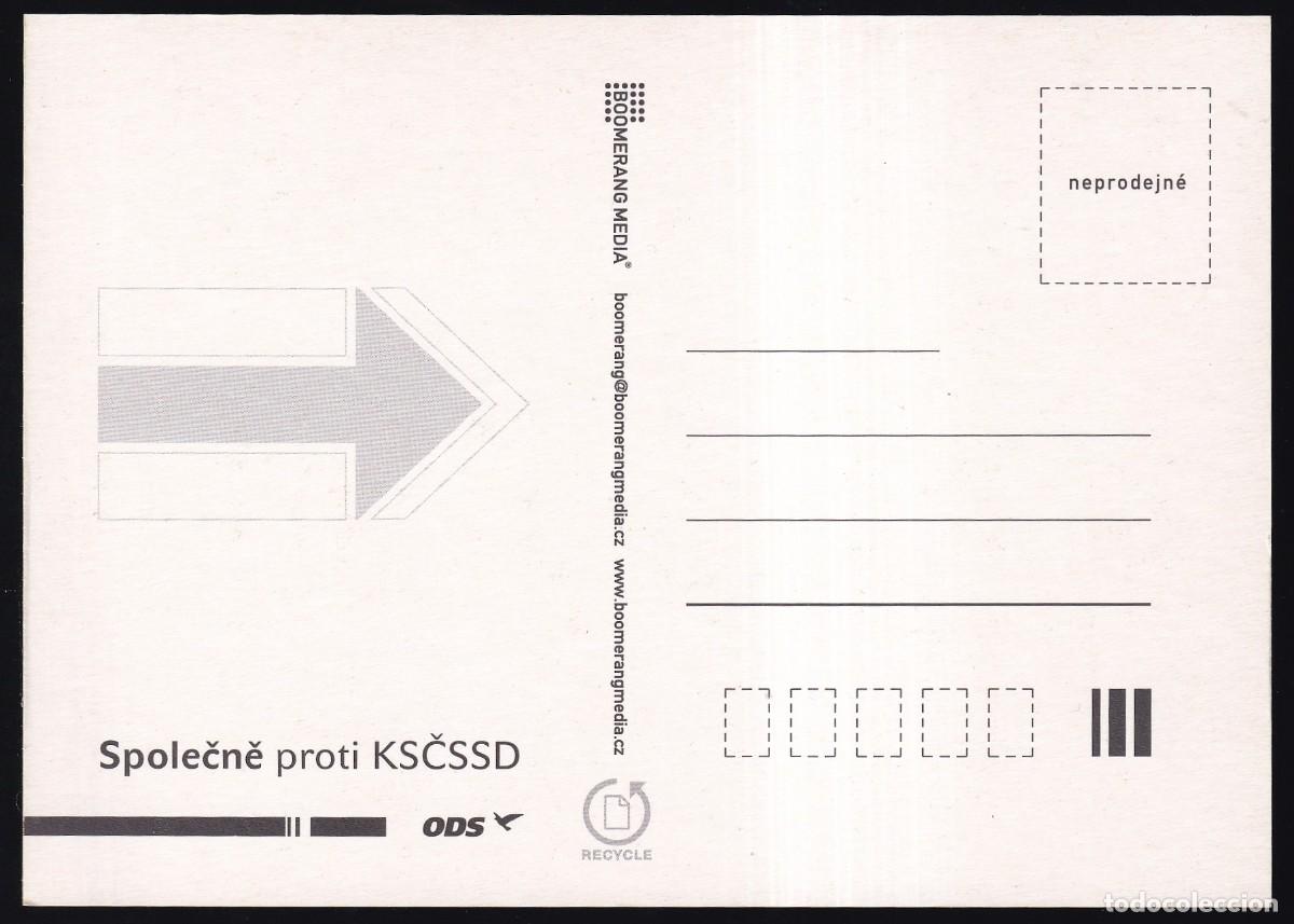 Postales: Rep. Checa. *ODS - Spolecne proti KSCSSD* Nueva. - Foto 2