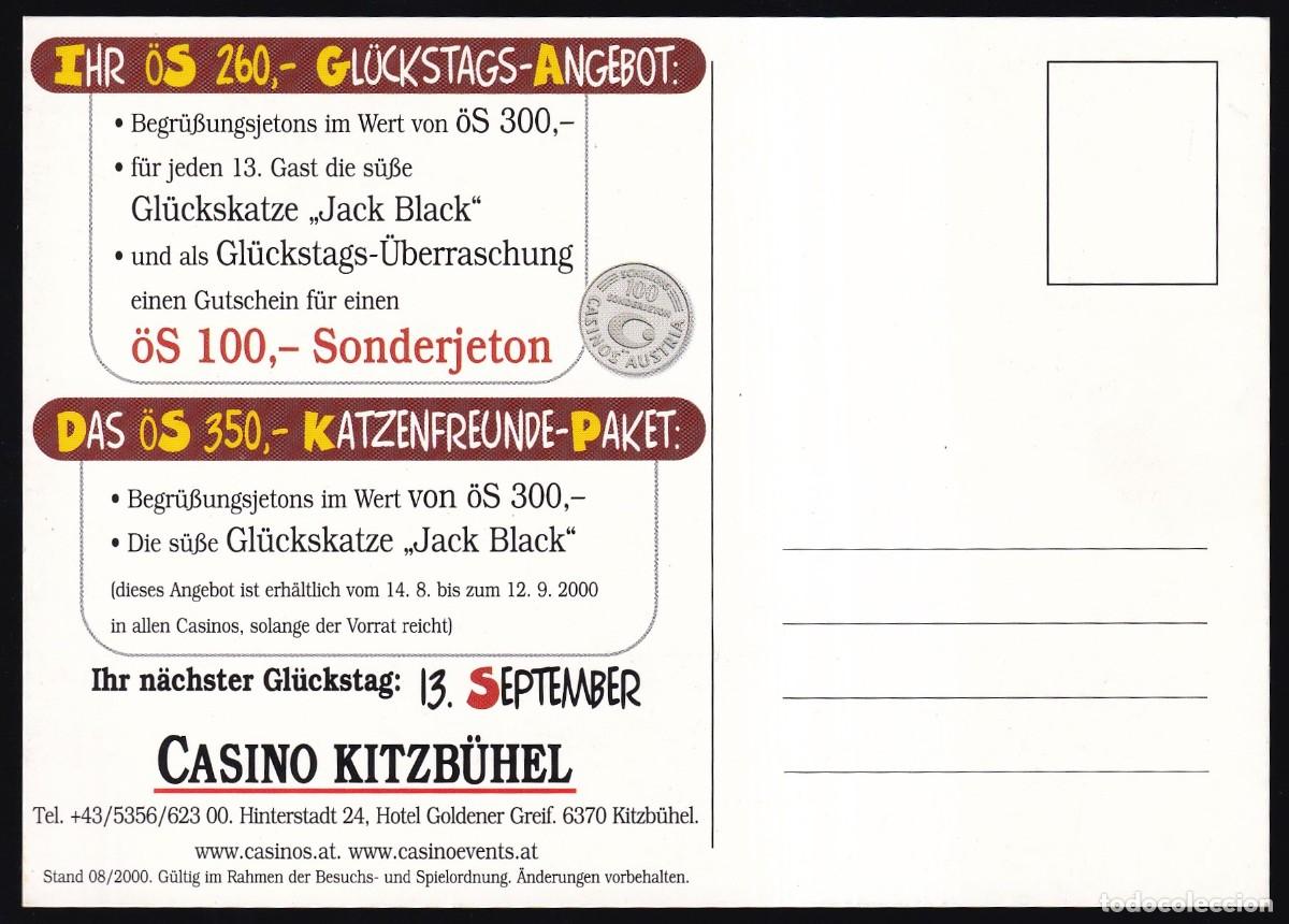 Postales: Austria. *Casino Kitzb&uuml;hel* Nueva. - Foto 2