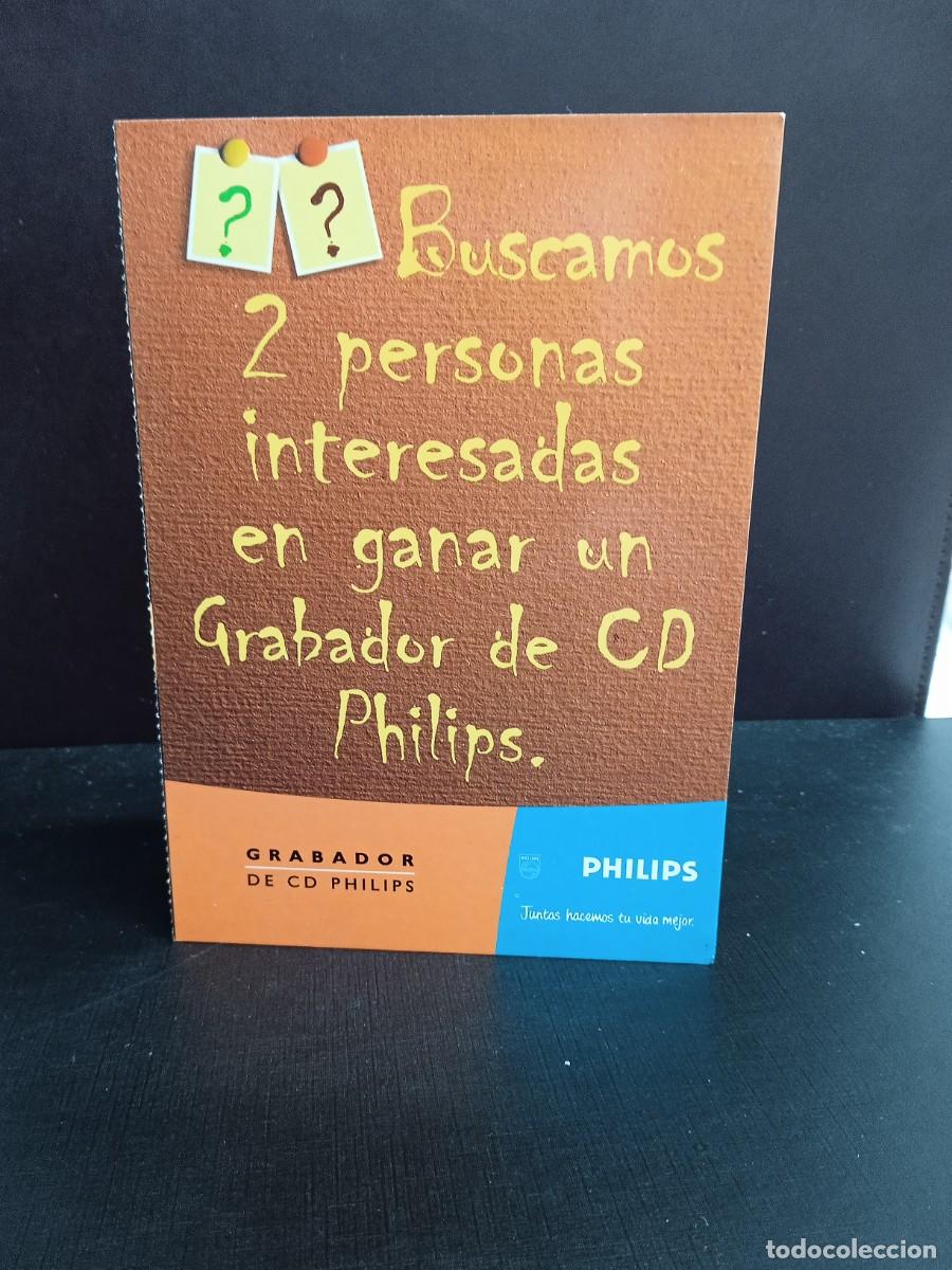 Postales: P603 Postal Grabador de CD Philips D&iacute;ptico - Foto 1