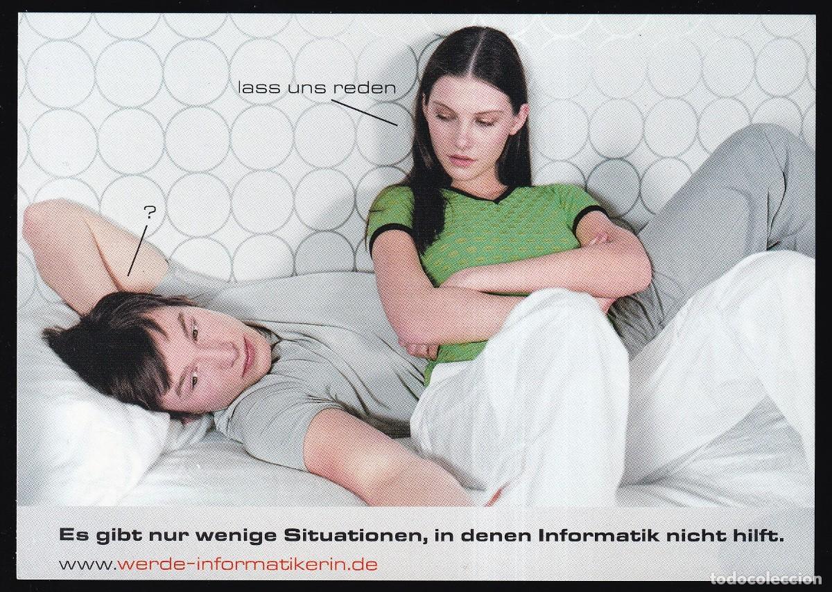Postales: Alemania. *Werde-informatikerin* Nueva. - Foto 1