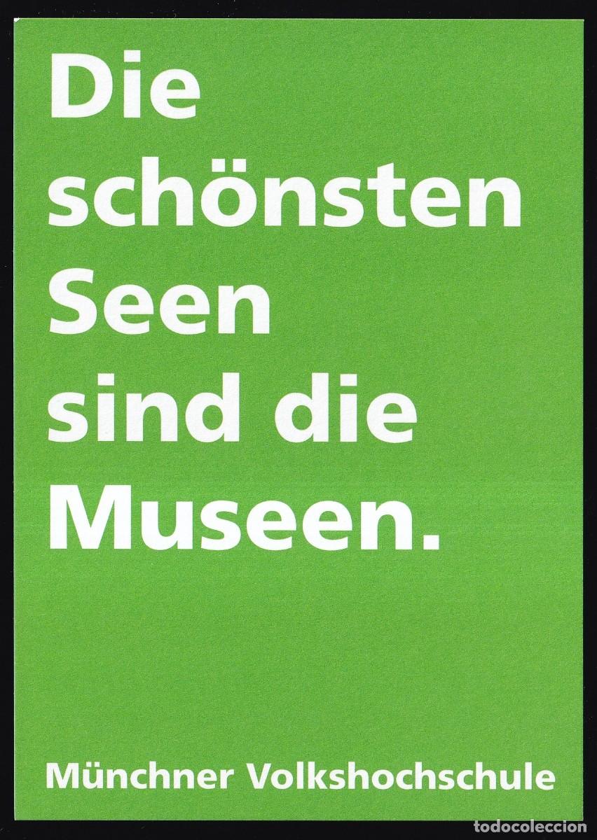 Postales: Alemania. *M&uuml;nchner Volkshochschule* Nueva. - Foto 1